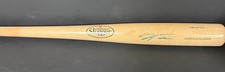 Jonny Farmelo Mariners Auto Signed Bat Blonde Beckett WITNESS Hologram BAS