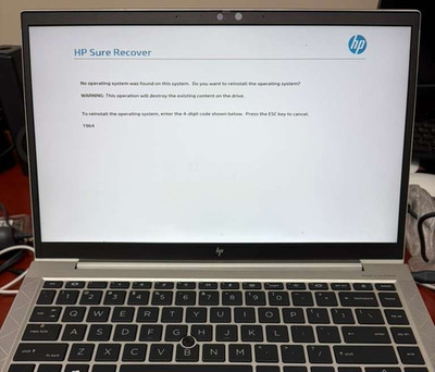 HP EliteBook 840 G8  14'' Laptop i7-1185G7 3.0GHz  8GB RAM 256GB SSD No Windows