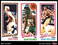 1980 Topps Don Ford / Quinn Buckner / Brad Holland 55 / 145 / 138 7 - NM