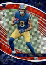 2025 Panini Absolute #182 Terrance Ferguson Orange Mosaic #/825 Los Angeles Rams