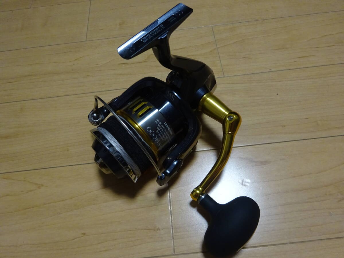 リール SHIMANO 15 TWIN POWER SW14000XG Shimano 15 Twin Power SW14000XG Spinning Reel Used w/Case | eBay