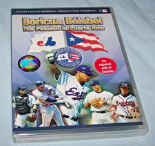 Factory Sealed  DVD-Boricua Beisbol-The Passion Of Puerto Rico-English, Spanish