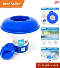 Hydrotools Floating Chemical Dispenser - Compatible with Bromine & Chlorine 1''