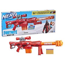 Nerf Fortnite Heavy SR Blaster, Longest Ever,...
