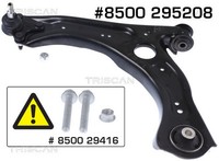 Triscan 8500 295208 Lenker, RadaufhäNgung For Audi Seat Skoda VW