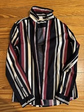 Asos Design Hemd Herren Schwarz Rot Weiß Gr....