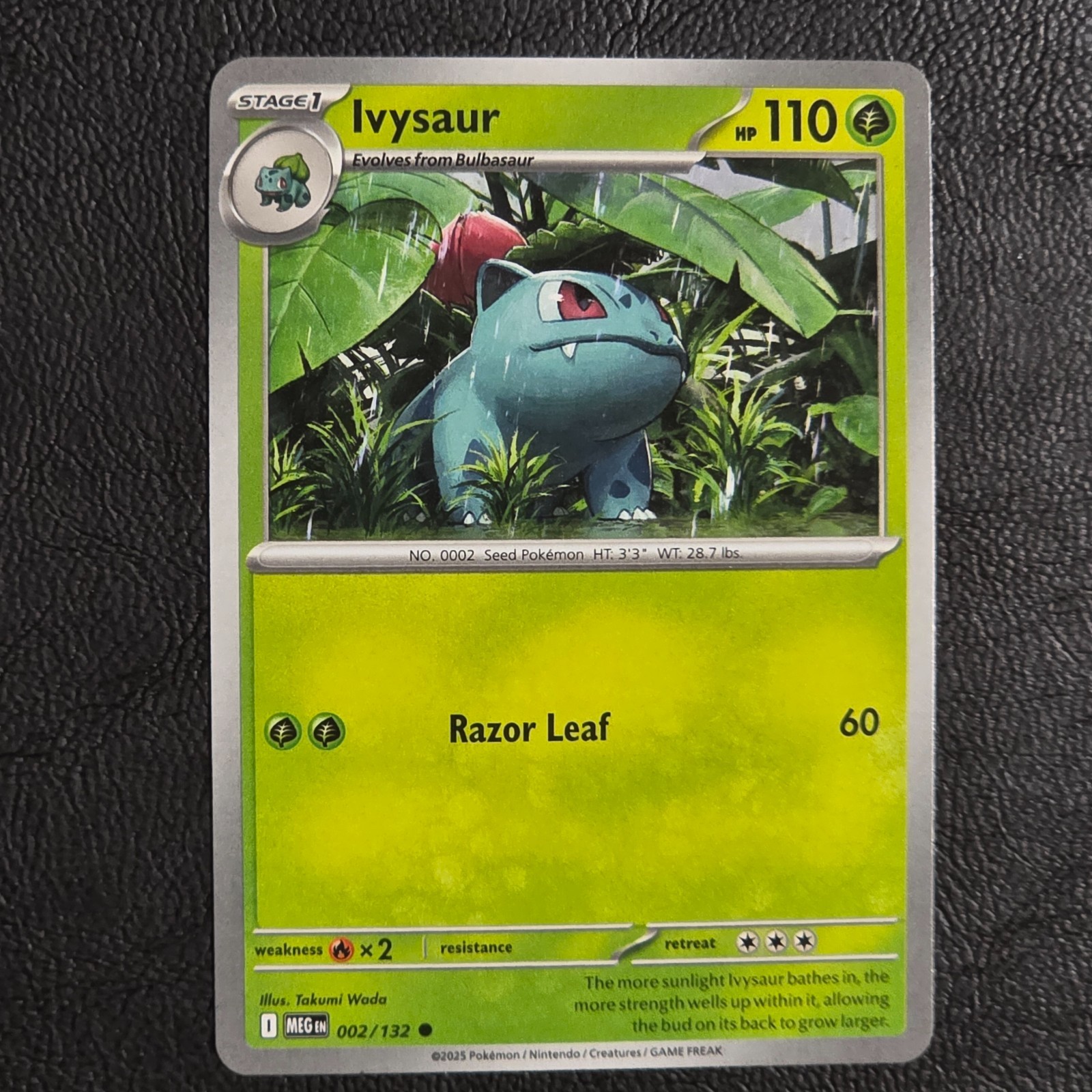 Ivysaur - 002/132 Common ME01: Mega Evolution 002/132 NM