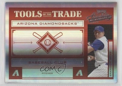 2004 Playoff Absolute Memorabilia Spectrum Red 71/100 Brandon Webb #TT-22 n1u