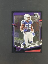 2023 Donruss Bobby Okereke #124 Purple Press Proof /10