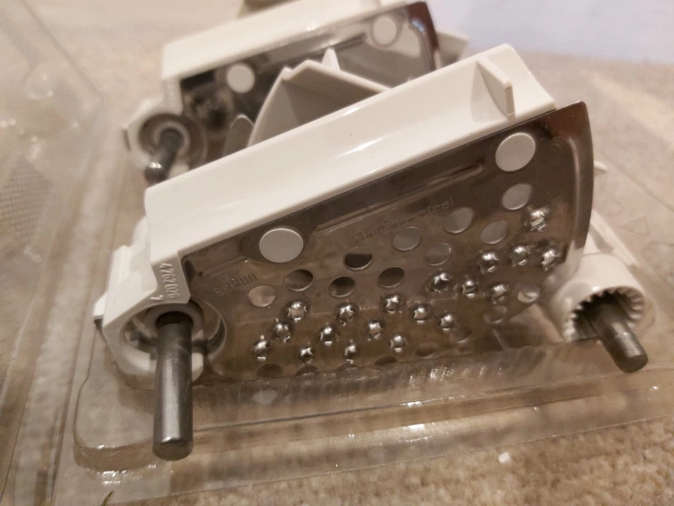 x4 BRAUN MULTIPRACTIC 4262 BLADE SET Discs for 1000ml Food Processor - Image 3 of 4