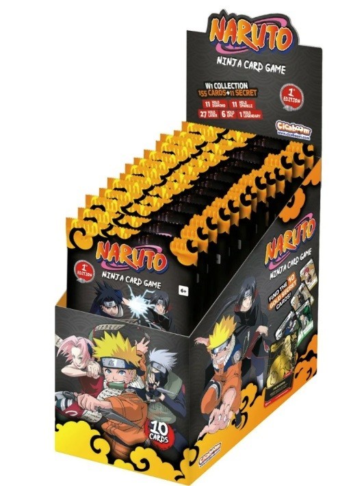 12x Booster Display Sealed Case Naruto Mythos TCG EN Konoha Shido