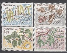 Monaco - Préoblitérés Yvert 90/3 ** MNH Fleurs
