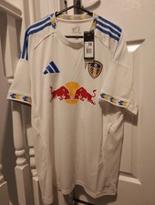 Leeds United Adidas 25/26 Mens Size Large Brand New With Tags Genuine