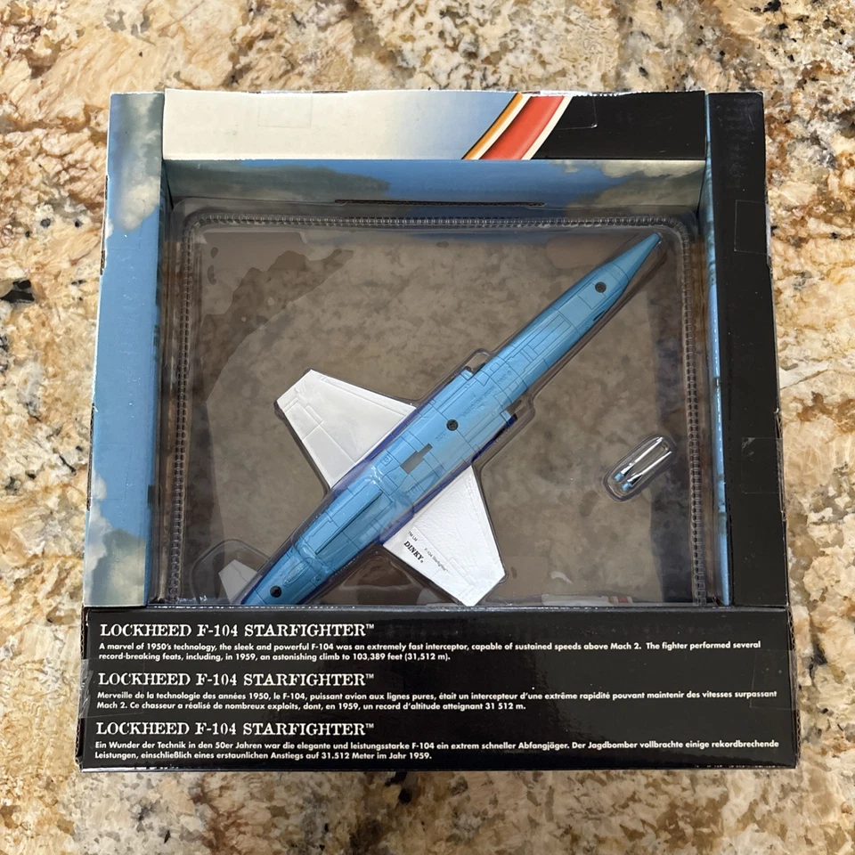 Matchbox Collectibles Lockhead F-104 Starfighter Lt Colonel Fitzhugh Fitz Fulton - Image 4 of 4