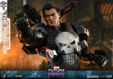 Hot Toys VGM33D28 Punisher War Machine Armor Marvel Future Fight New