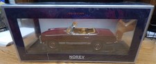 NOREV 1963 MERCEDES BENZ 230 SL NIB 1/18 SCALE IN DARK RED COLOR LQQK