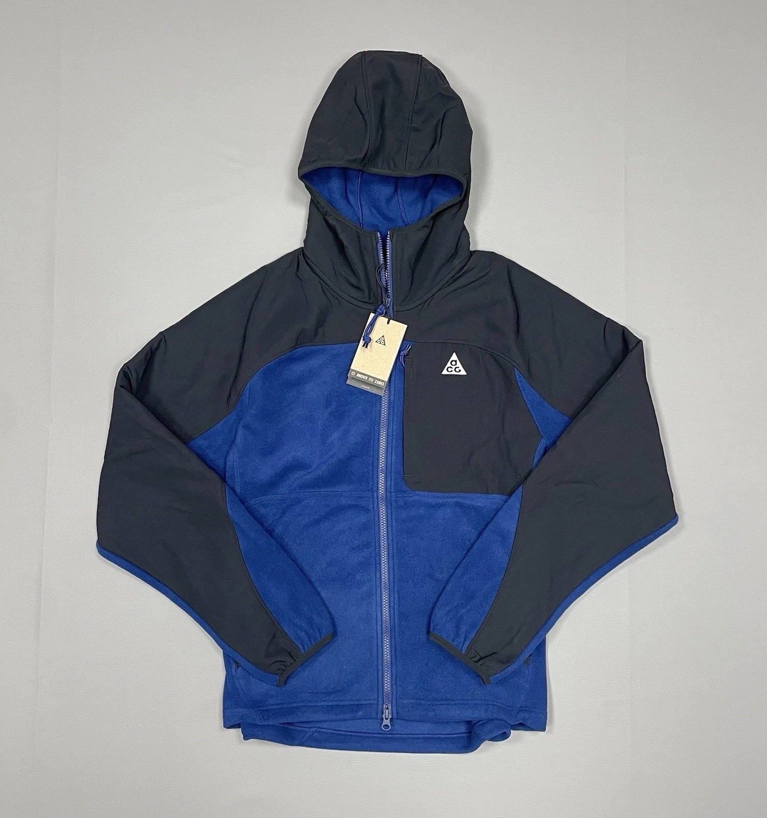 Nike ACG Wolf Tree Polartec® Fleece Jacket Full Zip Hoodie Mens Small RRP £145