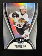 25-26 UD Allure Hockey Black Rainbow 17 Tyler Bertuzzi