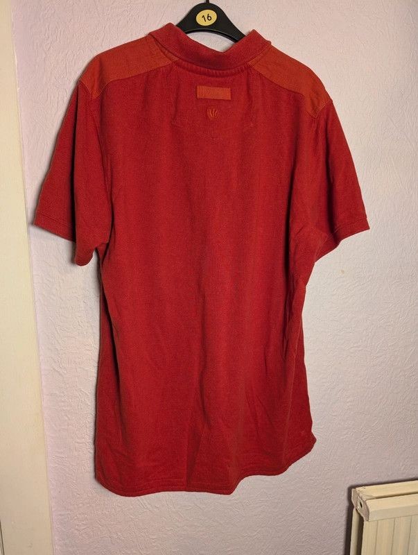FatFace Coastal Pioneers Red Polo Shirt Size L Mens Casual image 5