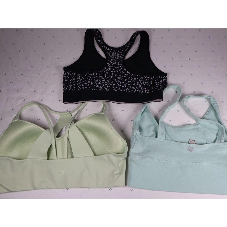 Paquete de sujetadores deportivos Under Armour All in Motion Forever 21 - talla pequeña LOTE de 3 Foto 4 de 4