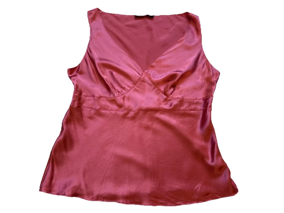 vintage y2k 2000s The Limited 2 piece 100% silk top / skirt set size 10 2004 - Image 2 of 4