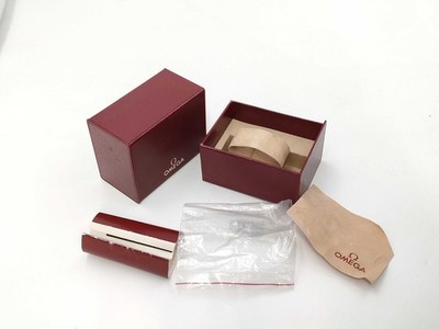 VINTAGE GENUINE OMEGA Speedmaster Seamaster Brown watch box case 251128004eA