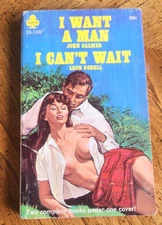 I Want a Man / I Can't Wait by Balmer /& Sorell. 1968 Midwood Lesbian Sleaze. VG