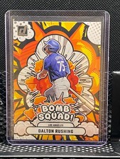 Dalton Rushing 2025 Donruss  Bomb Squad  #5 - Dodgers
