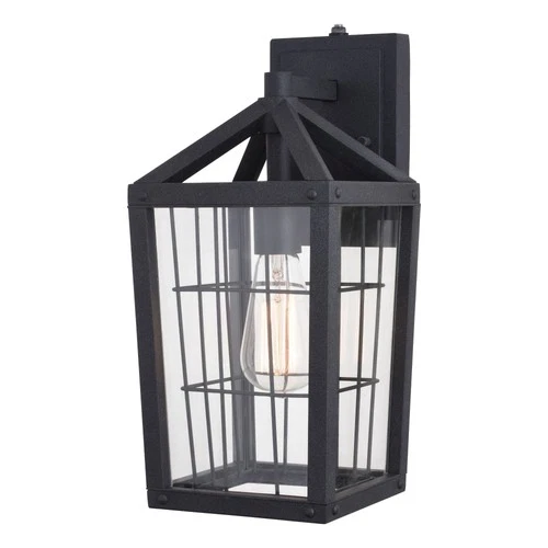 Gage 1-Light Outdoor Wall Sconce in Farmhouse and Rectangular Style 15 Inches - Picture 1 of 10