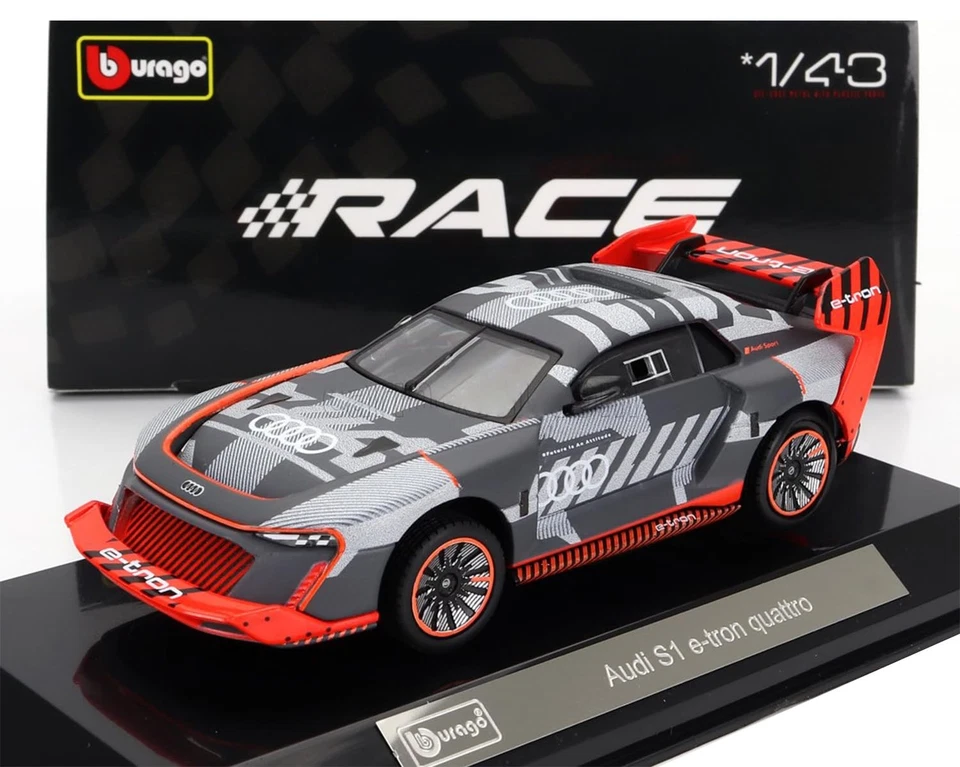 Audi S1 e-tron Quattro Model Collection Race Diecast Metal Model Car 18-38311... - Image 2 of 4