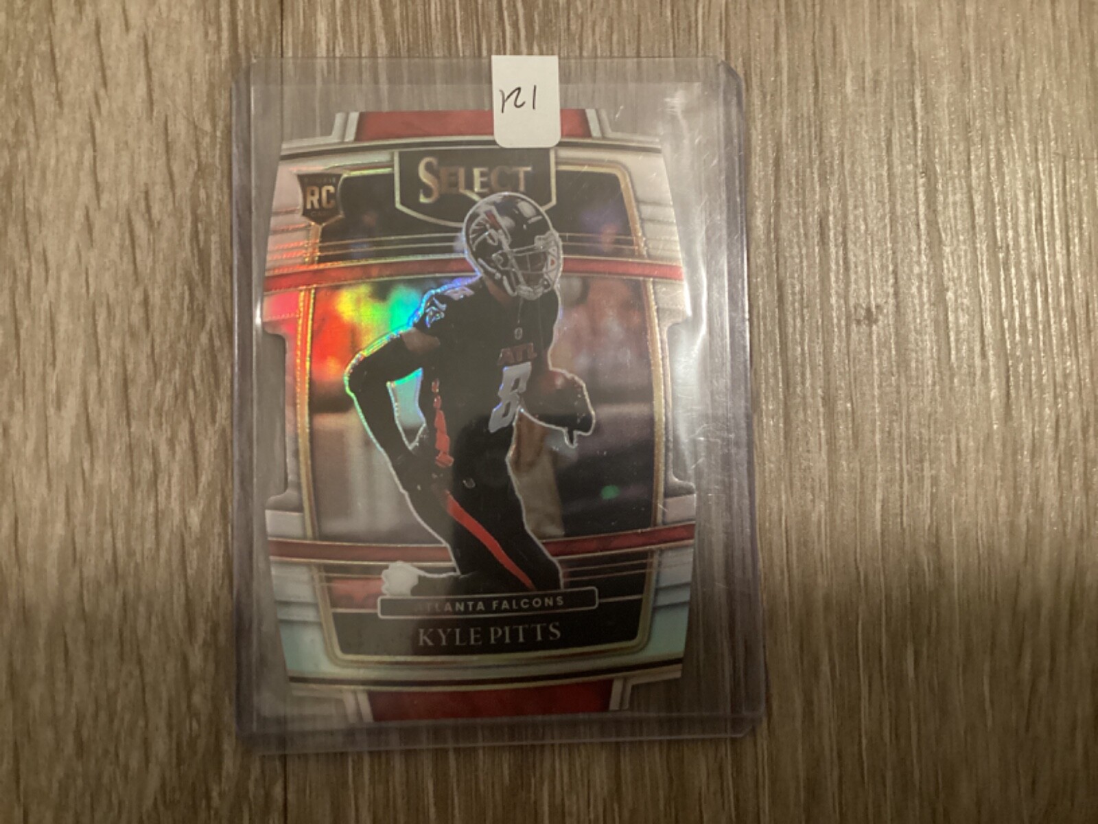 2021 Panini Select - Concourse Kyle Pitts #46 Silver Prizm Die-Cut (RC)