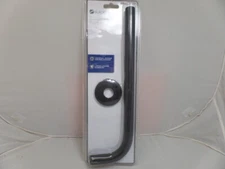 GLACIER BAY 3075-510 12 IN. RAINCAN SHOWER ARM MATTE BLACK FINISH