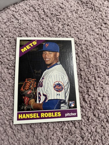 2015 Topps Heritage High Number #612 Hansel Robles New York Mets Rookie - 第 1/1 張圖片