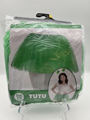 Child Size S/M Light Neon Green Tutu Ages 4+