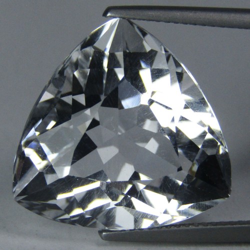 24,46 quilates colección de gemas sueltas de cuarzo blanco natural genuino corte billón VDO - Imagen 2 de 4