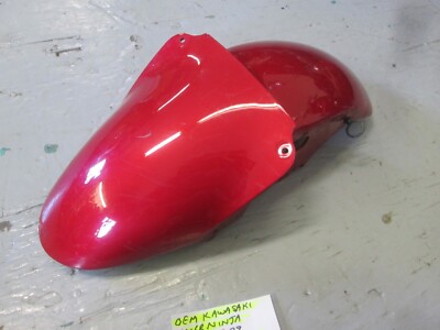 OEM KAWASAKI 1998 - 1999 ZX-6R NINJA Front fender 35004-1637 RED
