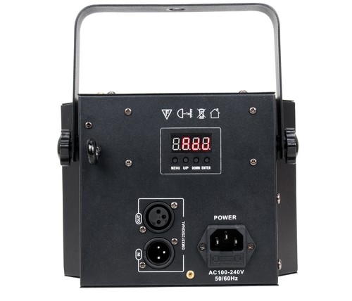 American DJ MINI DEKKER RGBW LED DMX Multi-Beam Derby/Strobe Effect Light+Cable - Picture 4 of 8