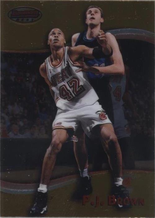 1998-99 Bowman's Best - P.J. Brown #14 - 1 of 2