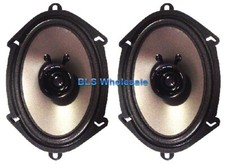 Pair OEM Style 6x8 inch Car Audio Speakers Dual Cone Factory Replacement Upgrade