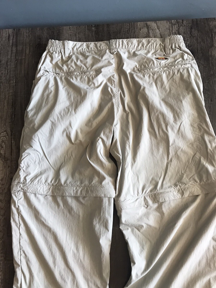ウェア Cabelas cotton docking pants Cabelas Mens Guidewear GX2 Nylon Cargo Zip Off Pants 40 UPF