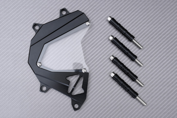 Cache pignon noir moto KAWASAKI Z750 Z-750 annee 2007 carter