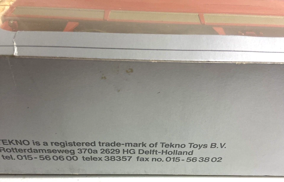 Tekno Daf Trucks 1/50 Scale Tractor Trailer "Contrail Trailer Rental Rotterdam - Image 3 of 4