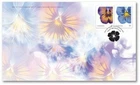 PANSY = "Midnight Glow" & "Delta Premium" = Type 2 Official FDC Canada 2015 New