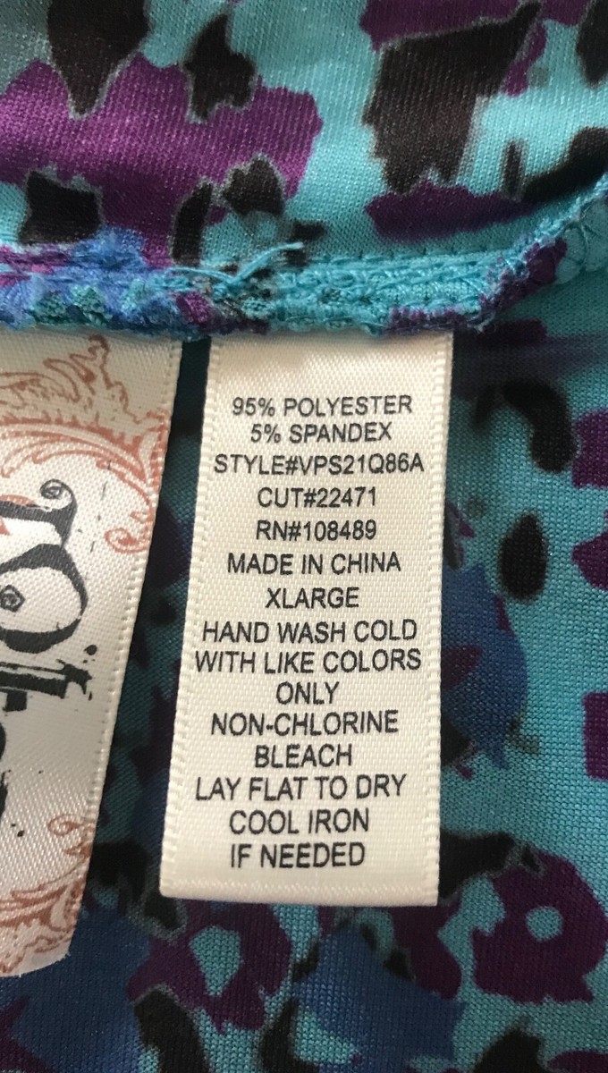 L8FER Women's Size XL Multi Color Sequined Sleeveless Pullover