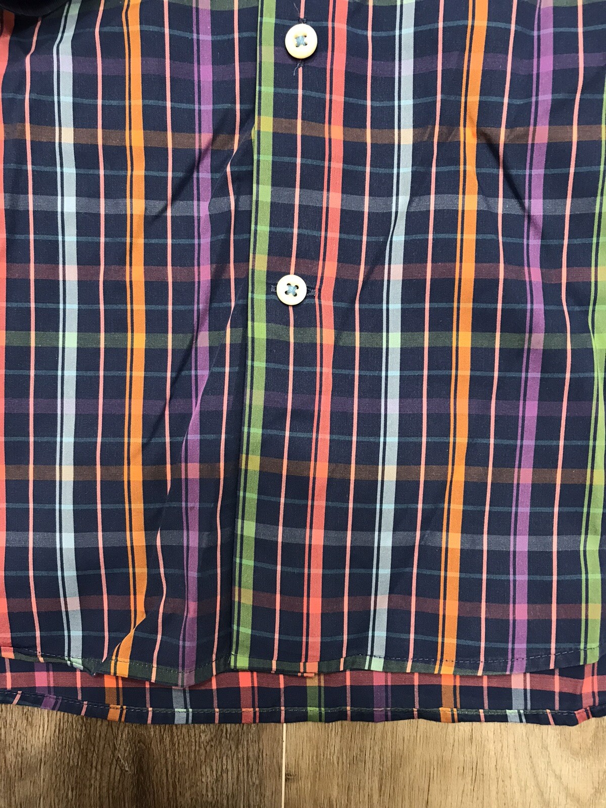 PETER MILLAR Weekender Finish Checked Button Down… - image 2