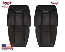 2010 2011 2012 Ford F150 Raptor Svt Perforated Syn. Leather Seat Covers In Black