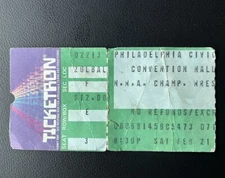 NWA JCP 2/21/87 Philadelphia Civic Center Wrestling Ticket Stub FLAIR vs WINDHAM
