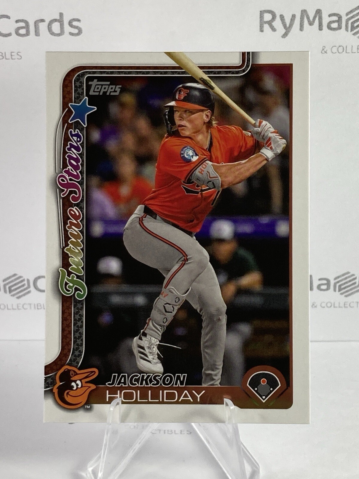 Jackson Holliday 2025 Topps Series 1 #220 Future Stars Baltimore Orioles RC