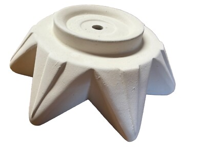 BASE ONLY Bisque Atlantic Mold Ceramic Christmas Tree star base 314a