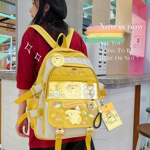 Cinnamoroll Kuromi Mochila Mori Niña My Melody Bolso de Hombro Cartera Bolso Escolar - Imagen 5 de 14